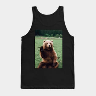 Cute Hi Bear Tank Top